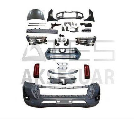 TOYOTA HILUX VIGO(2004-2015) YENİ KASA DÖNÜŞÜM 2021 REVO BODY KIT - FULL SET