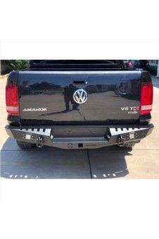 Volkswagen Amarok Siyah Arka Tampon 2012-2017 Aqm-S20