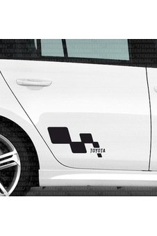 Toyota Hilux Yan Kapı Sticker Aksesuarı Tuning Araca Özel