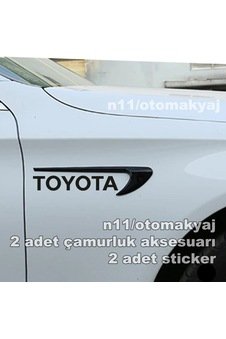 Toyota Hilux Çamurluk Kapı Uyumlu Aksesuar Ve Markalı Sticker