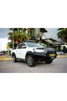 Toyota Hilux Dakar Ön Tampon Koruma Siyah Sensörsüz Ledbarlı Ka