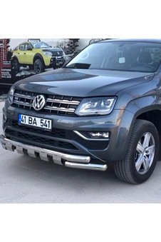 IMG-7880201986152970747.jpg Volkswagen Amarok Glocity Krom Ön Koruma 2012.201776Lık Aqm - Görsel 1