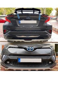 Toyota Chr Uyumlu Ön Arka Koruma Tampon Seti Difüzör C-Hr