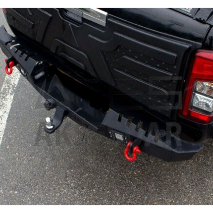 Mitsubishi L200 Dakar Çelik Arka Tampon Ledli (Sensörsüz) 2020 ve Sonrası